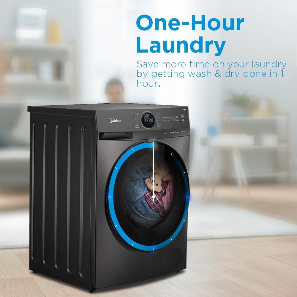 Midea 12/8 KG Smart Washer Dryer