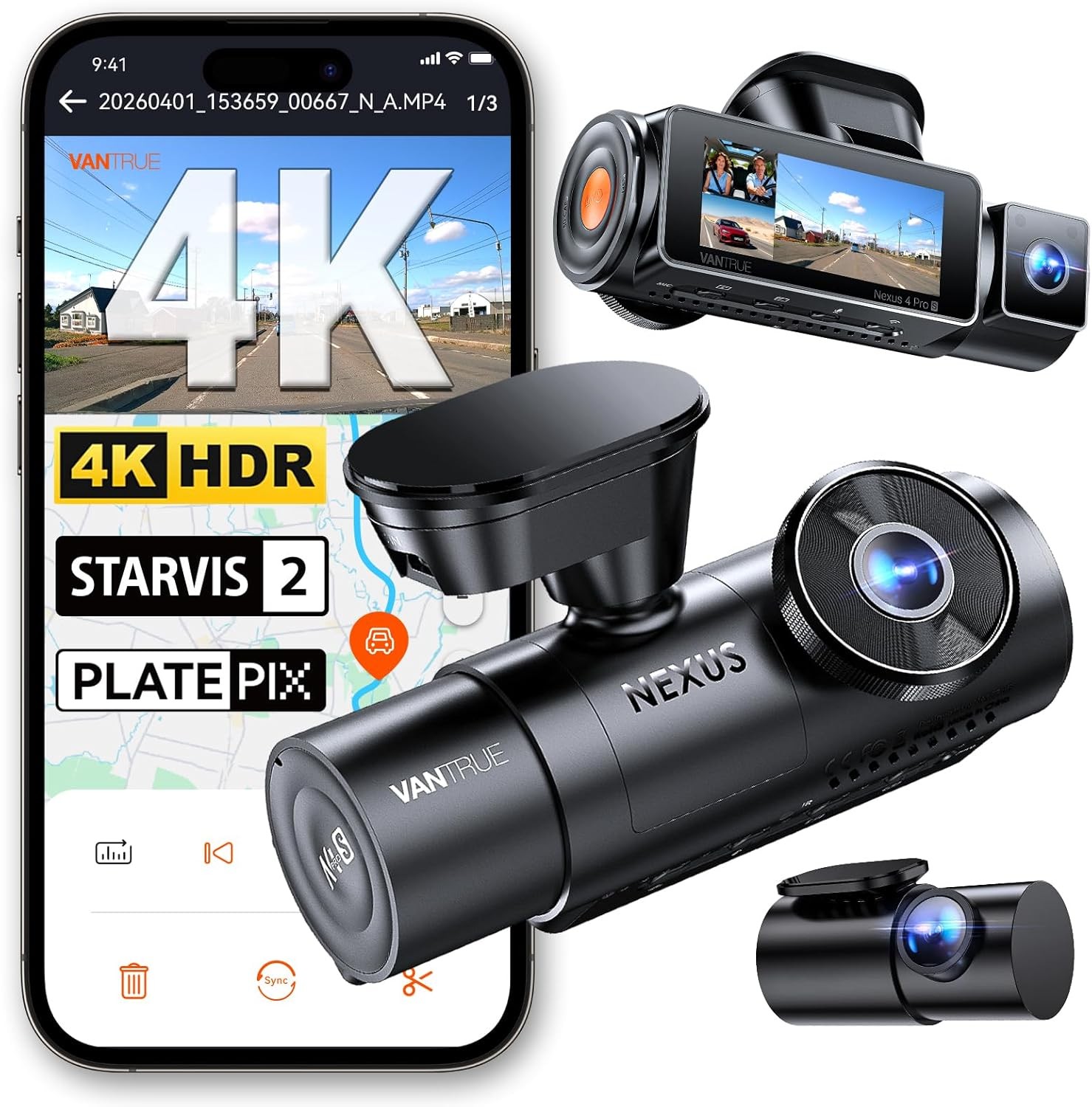 Vantrue New N4 Pro S 4K